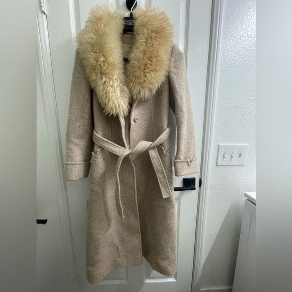 Vintage your sixth sense 100% wool women Jacket coat made in UK size 10 - Picture 3 of 16